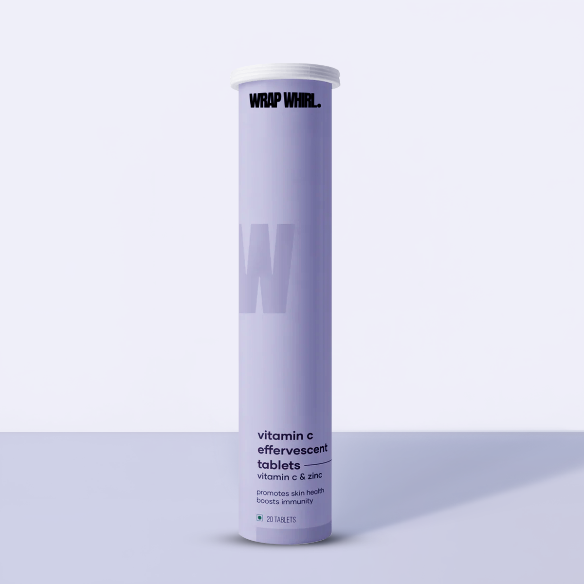 Wrap Whirl By GHCGloww Drops Vitamin C Effervescent Tablets