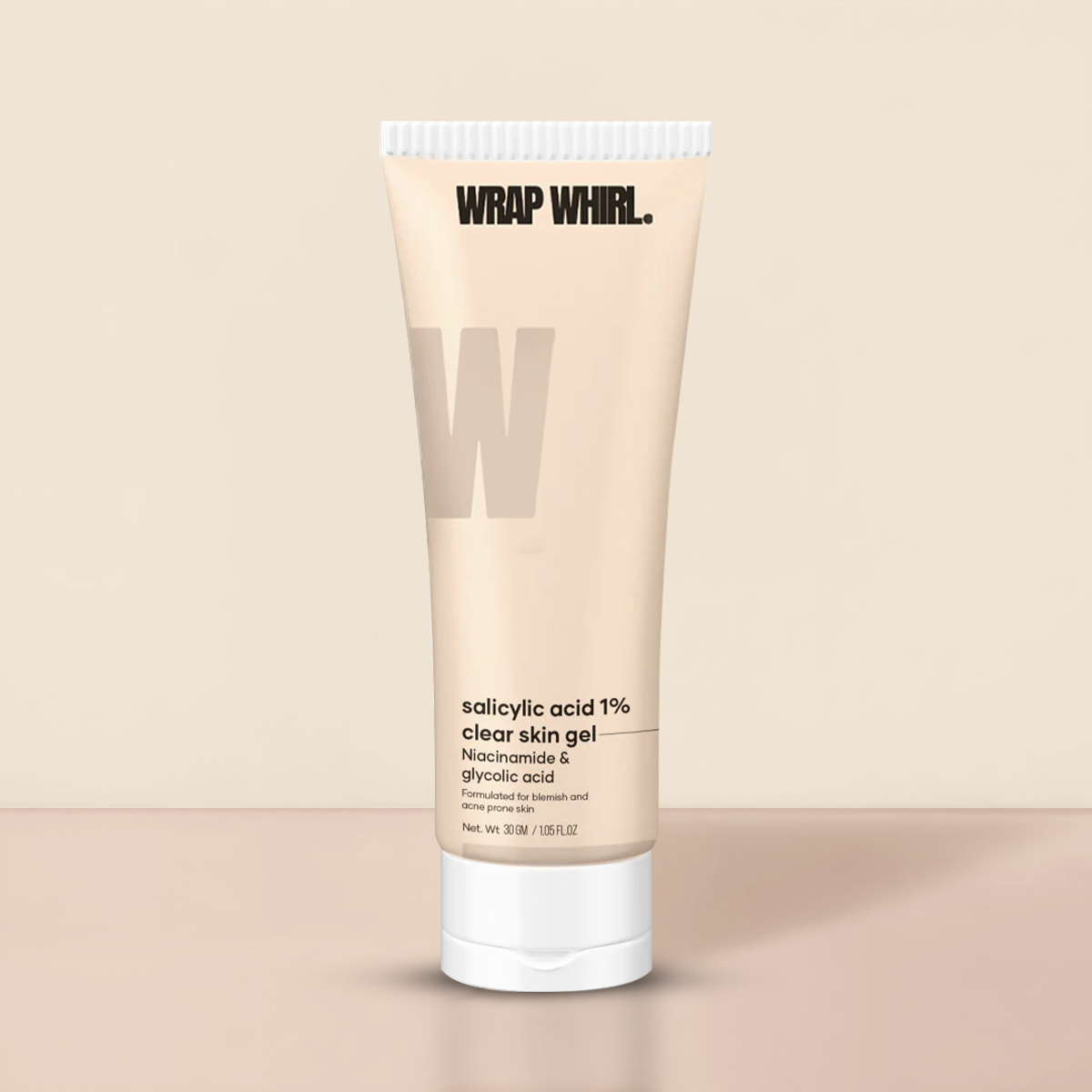 Wrap Whirl by GHCSalicylic Acid Clear Skin Gel: With Niacinamide, Glycolic Acid (AHA BHA)
