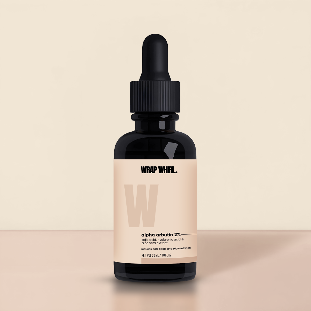 Wrap Whirl By GHC 2% Alpha Arbutin Serum: With Kojic Acid, Hyaluronic Acid & Aloe Vera Extract