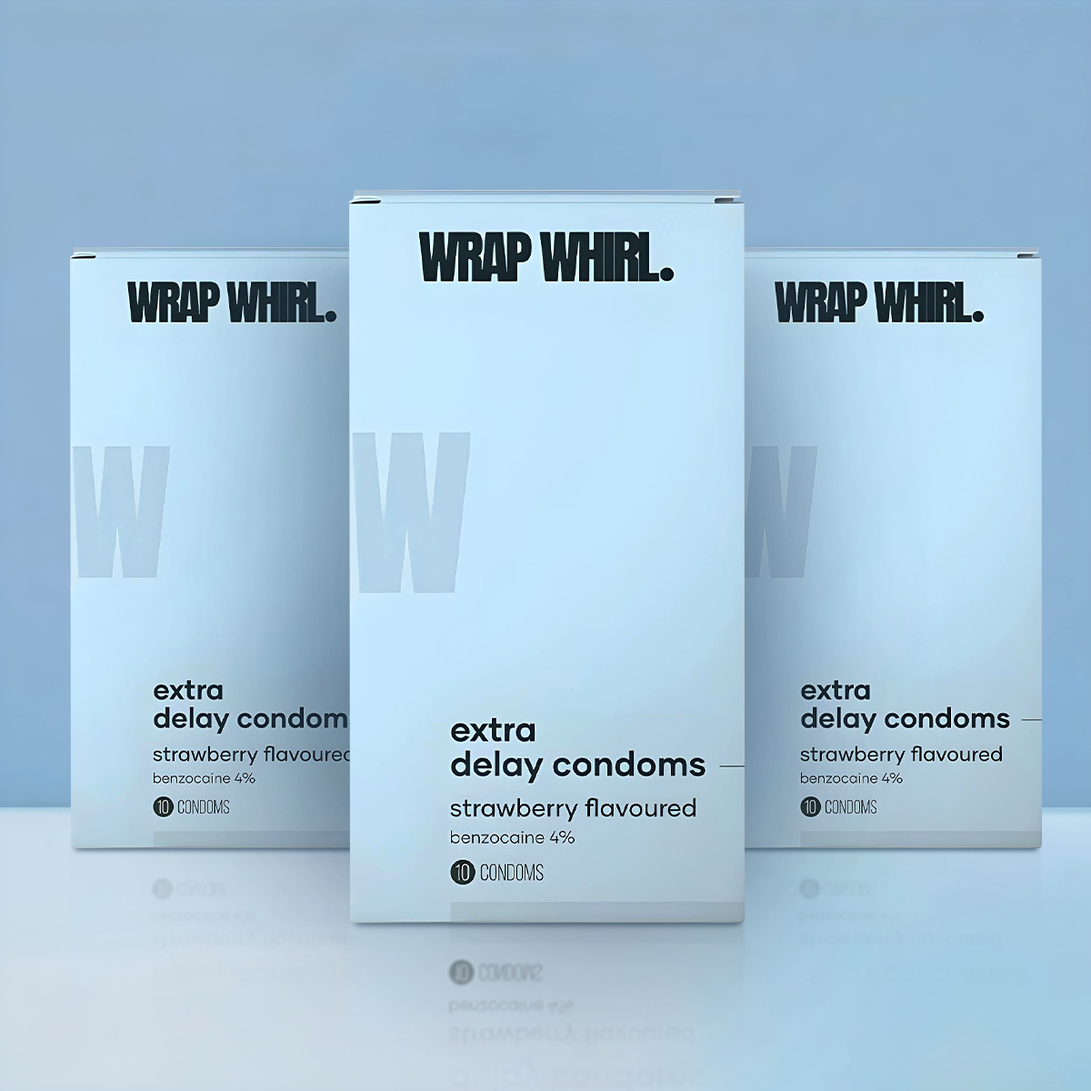 Wrap Whirl by GHC Desires - Pack Of 30 Strawberry Extra Dotted Sheets