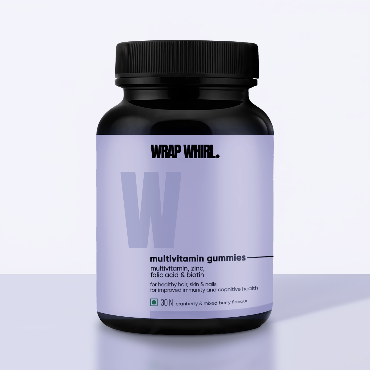 Wrap Whirl by GHCMultivitamin Gummies for Men (30N) | Best Biotin & Multivitamins Tablets