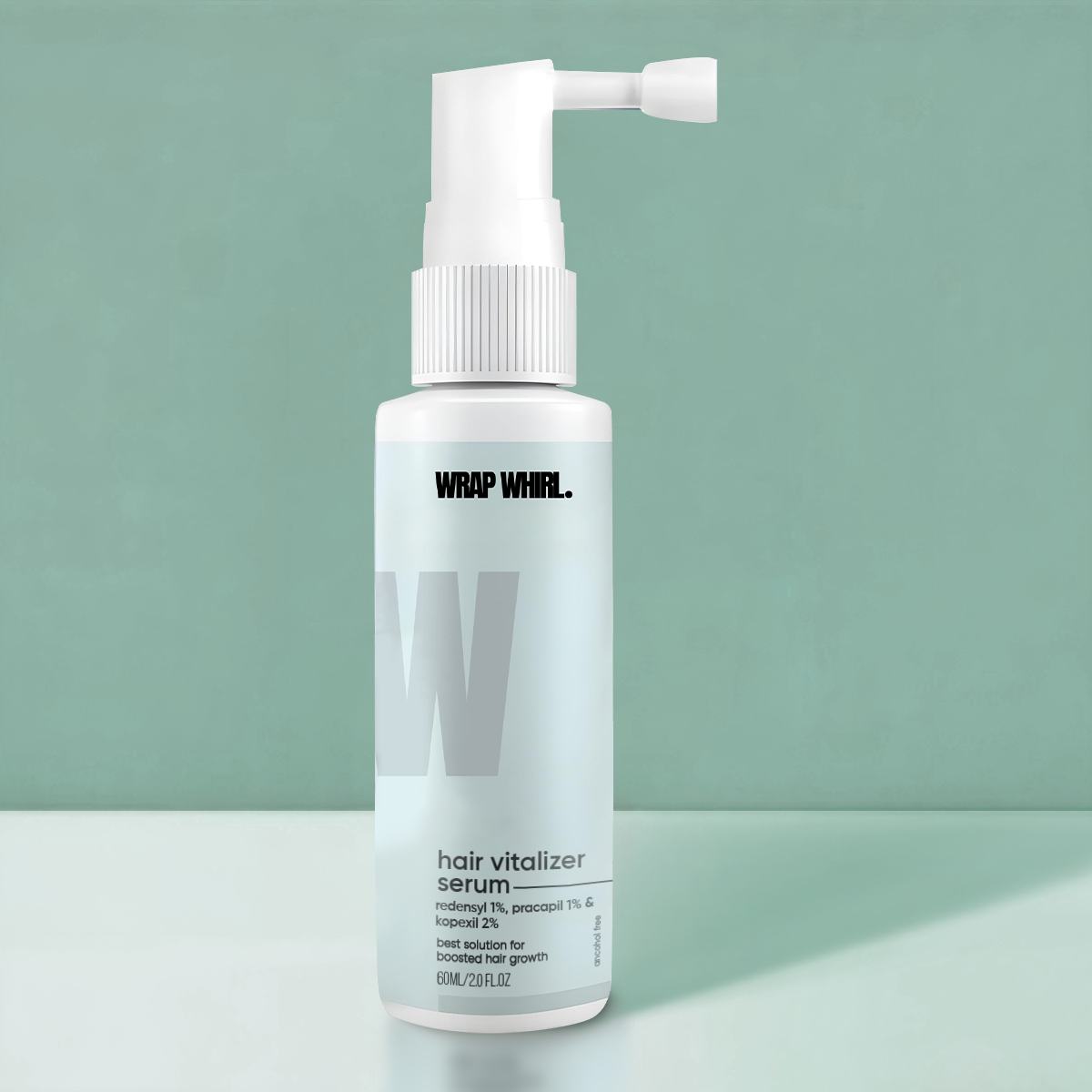 Wrap Whirl by GHCHair Growth Serum with 1% Redensyl (60 ml)