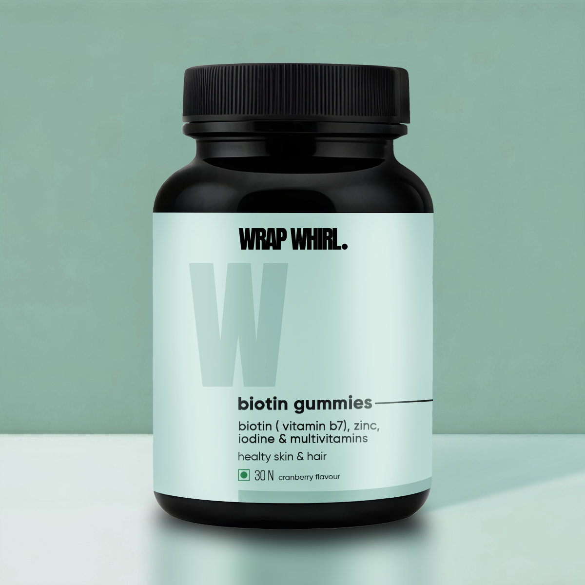 Wrap Whirl by GHCBiotin Gummies for Hair with Zinc - (30 N)