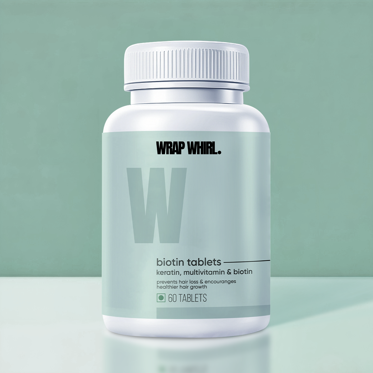 Wrap Whirl GHC Good health companyBiotin Tablets for hair growth | Vitamin b7 tablets | Best biotin for hair & beard growth | Biotin supplements