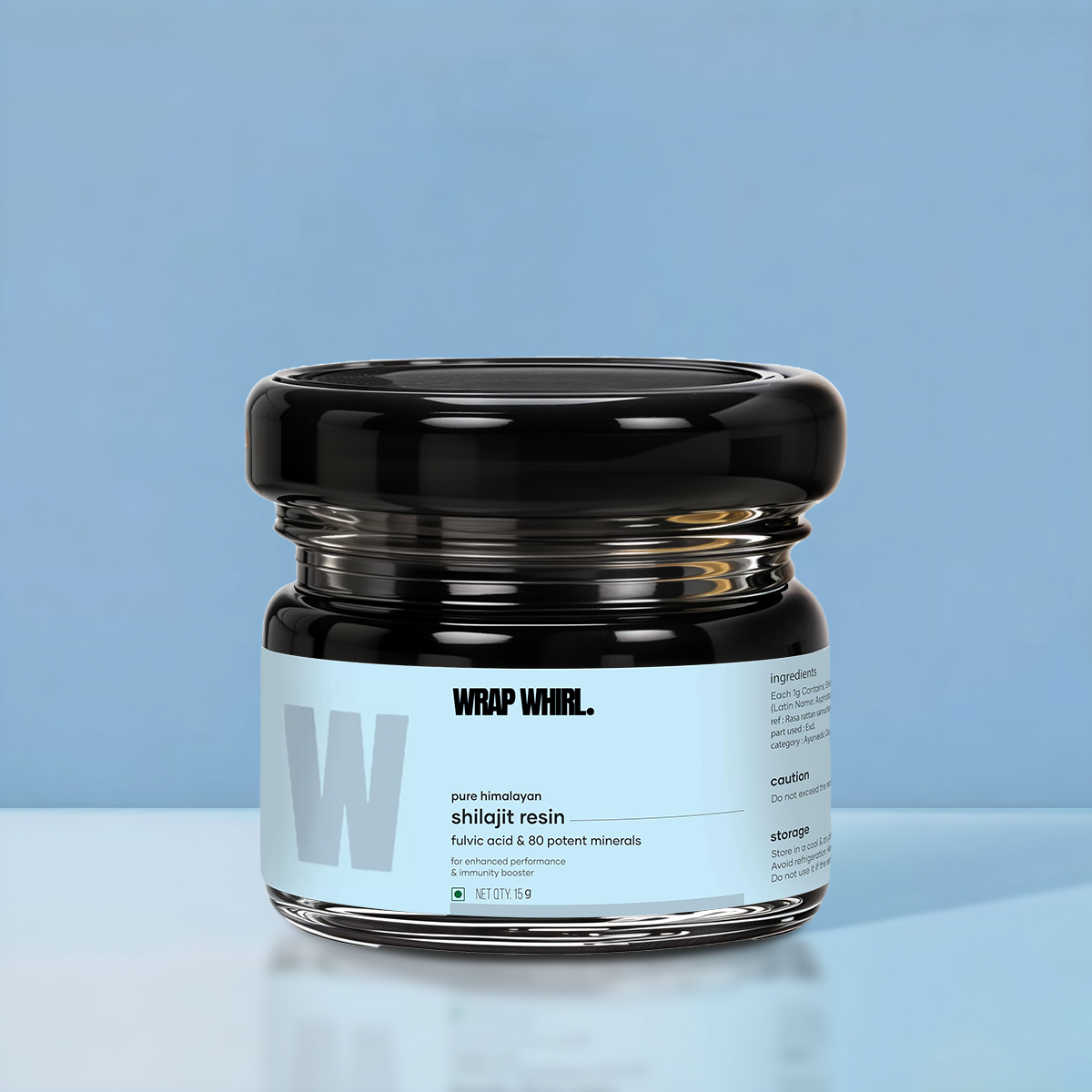 Wrap Whirl By GHC Pure Himalayan Shilajit (Resin) - 15g