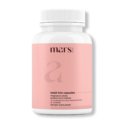 Mars Waist Trim Capsules : Powered With Magnesium Citrate, Bentonite Clay & Triphala