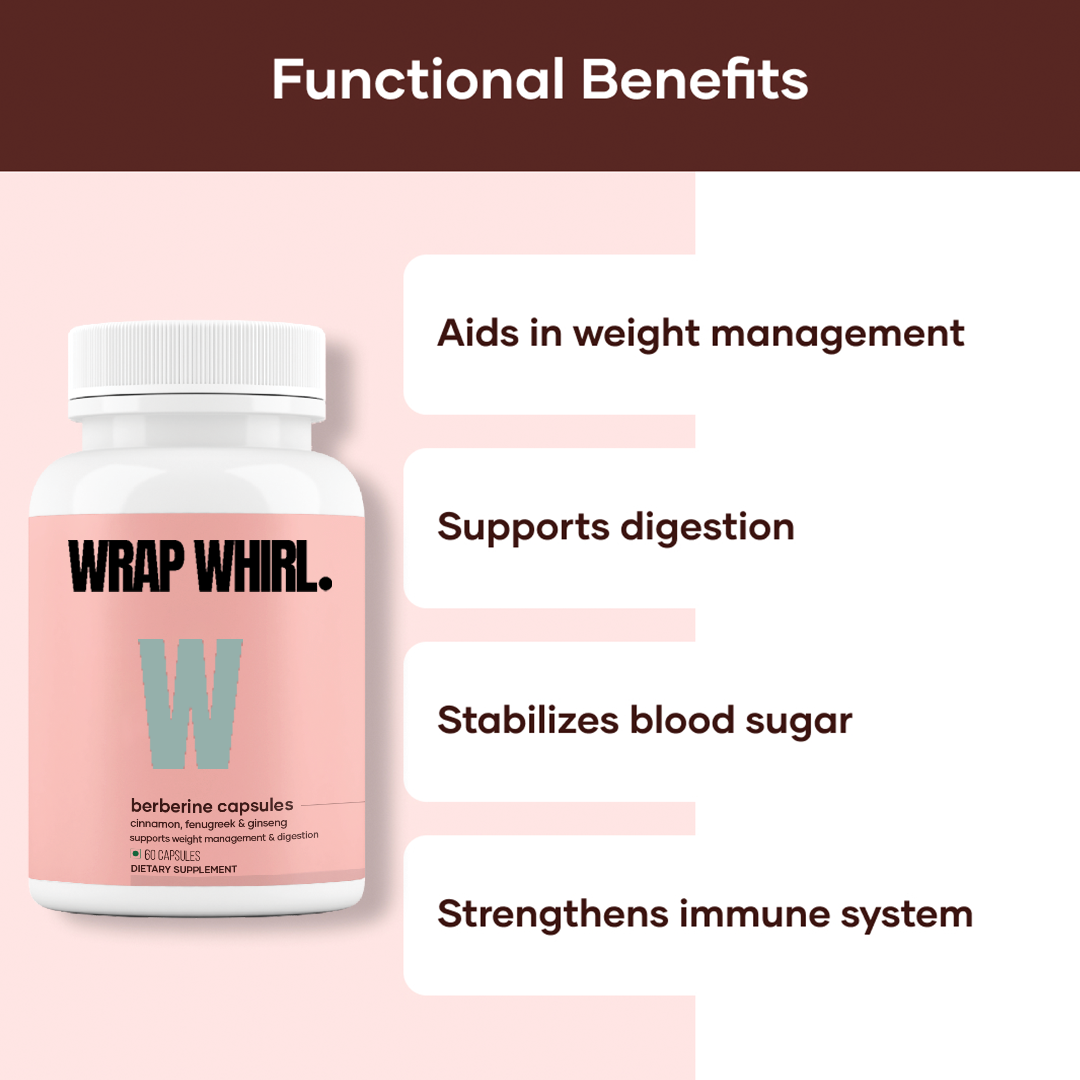 Wrap Whirl Himalayan Berberine Capsules