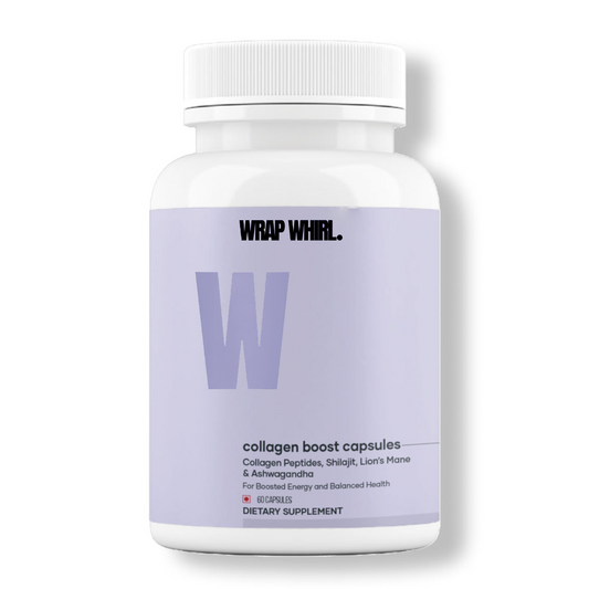 Wrap Whirl Colostrum Capsules – Immune Boost, Gut Health, and Muscle Recovery Support