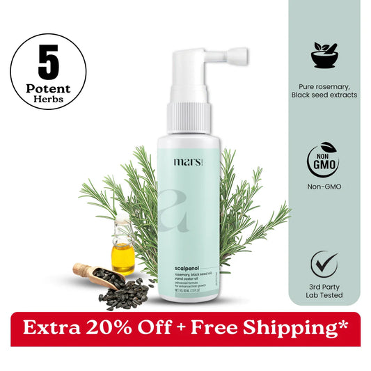 Wrap Whirl Scalpenol – Powered by Rosemary, Black Seed Oil, and Castor Oil