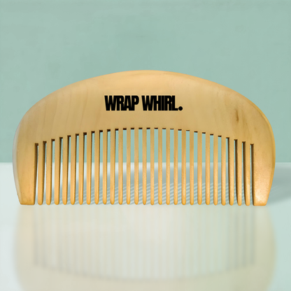 Wooden Beard Comb | Made With Neem Wood | Better Beard Shape | Pocket Size | Dandruff control Itch free beard