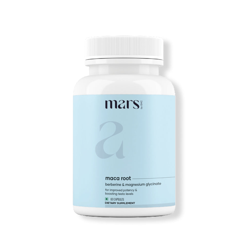 Mars Maca Root Caps (Ginseng): Angetrieben mit Magnesium & Berberin