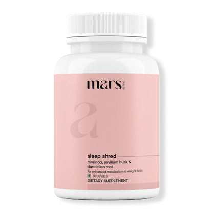 Mars Sleep Shred Capsules Powered With Conjugated Linoleic Acid (CLA),L-Carnitine Tartrate, Ashwagandha Root Extract & Melatonin