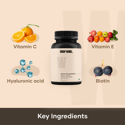 Acne Repair Formula: Alpha Arbutin Serum & Vitamin C Gummies with Hyaluronic Acid