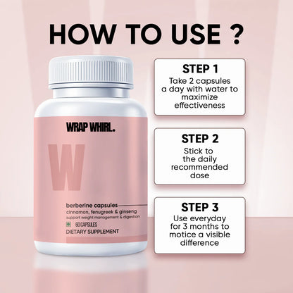 Wrap Whirl Himalayan Berberine Capsules: Harnessing the Power of the Himalayas