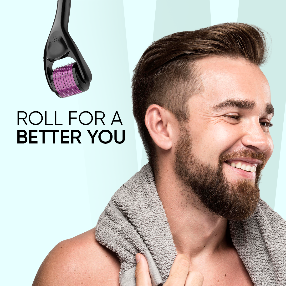 Derma Roller for beard (0.5 mm) | Derma Roller for beard growth | Beard Roller