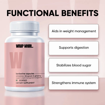 Wrap Whirl Himalayan Berberine Capsules