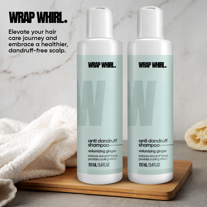 Wrap Whirl Anti-Dandruff Shampoo With Volumizing Ginger