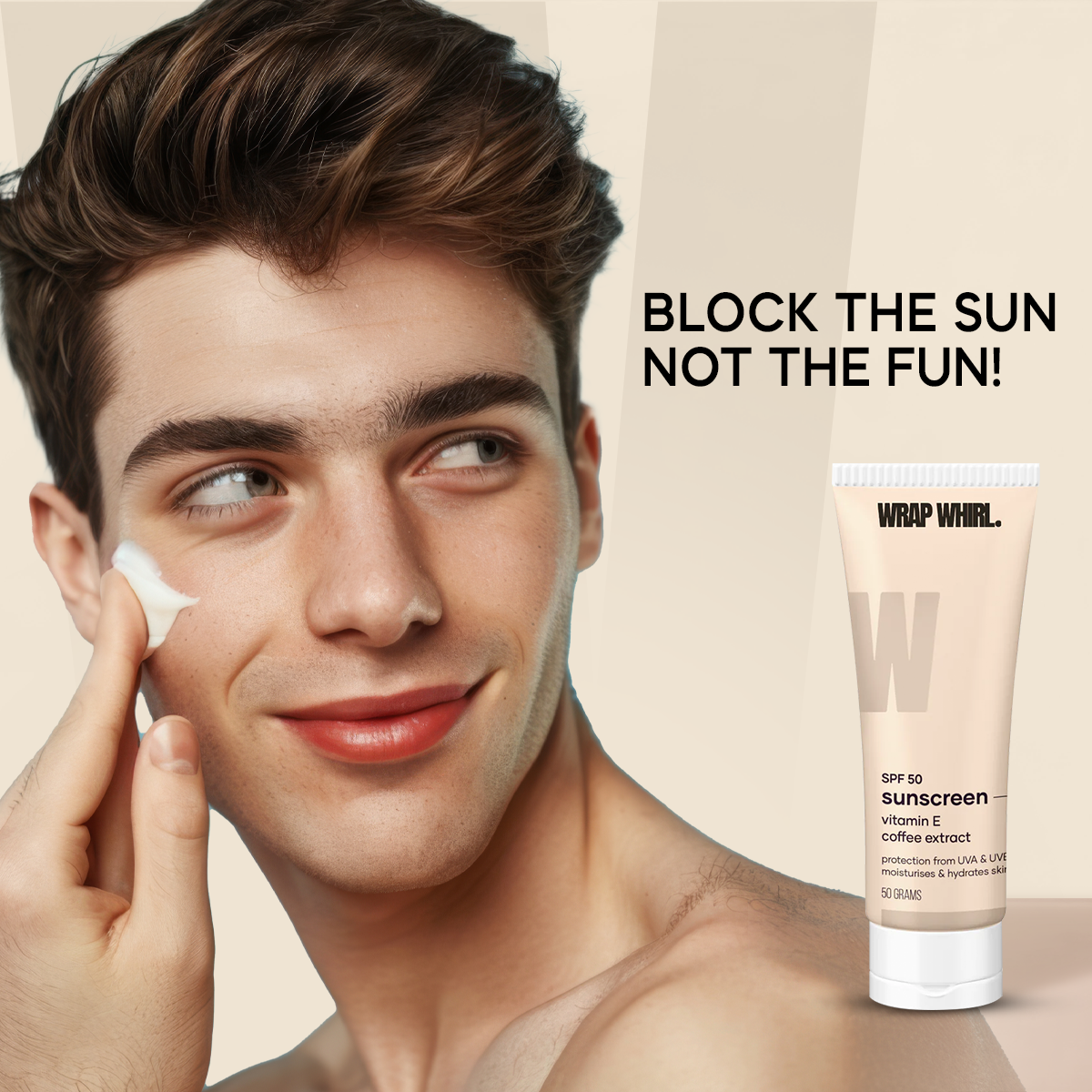 SPF 50 Anti-Pollution Sunscreen With Vitamin E