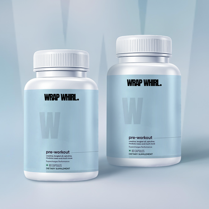 Wrap Whirl Pre-Workout Capsules : Powered With Creatine & Spirulina