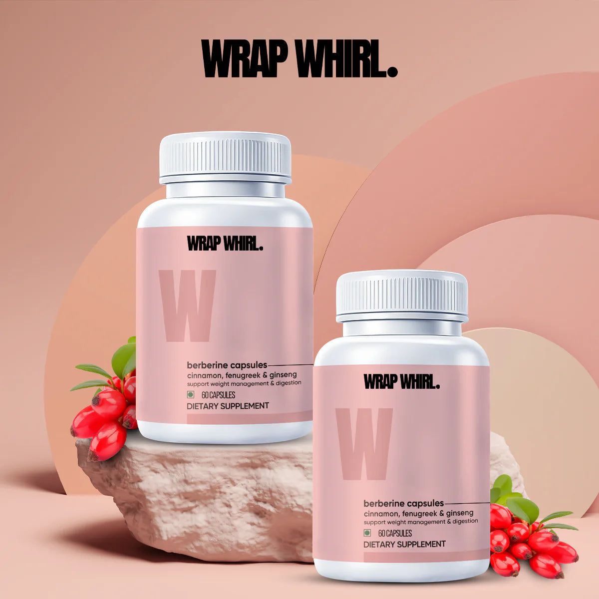 Wrap Whirl Himalayan Berberine Capsules