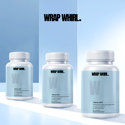 Wrap Whirl Maca Root Caps (Ginseng): Angetrieben mit Magnesium & Berberin