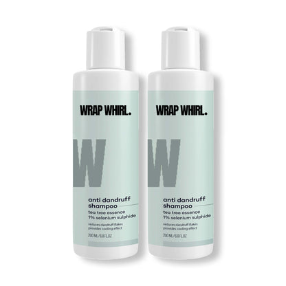 Wrap Whirl Anti-Dandruff Shampoo With Aloe Vera & Menthol