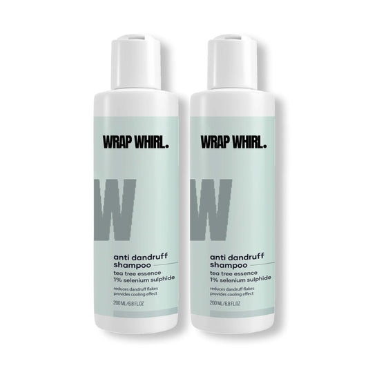 Wrap Whirl Anti-Dandruff Shampoo With Aloe Vera & Menthol