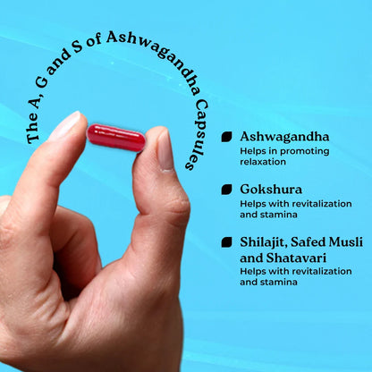 Mars Surge Max: Powered With Ashwagandha, Shilajit & Safed Musli