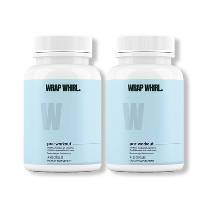 Wrap Whirl Pre-Workout Capsules : Powered With Creatine & Spirulina