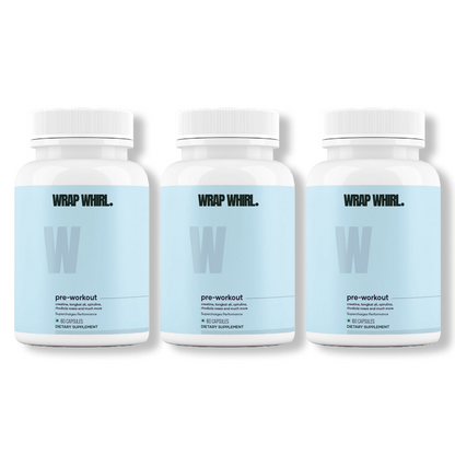 Wrap Whirl Pre-Workout Capsules : Powered With Creatine & Spirulina