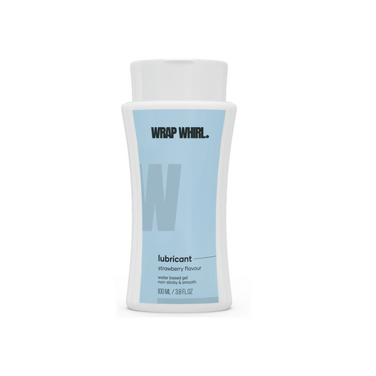 Wrap Whirl Strawberry Lubricant - Non-Sticky & Super Smooth