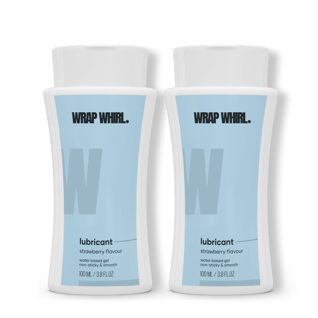 Wrap Whirl Strawberry Lubricant - Non-Sticky & Super Smooth