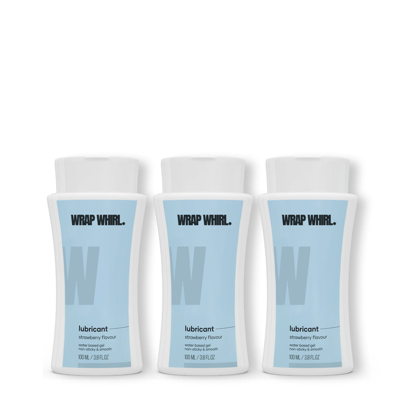 Wrap Whirl Strawberry Lubricant - Non-Sticky & Super Smooth