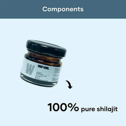 Wrap Whirl Pure Himalayan Shilajit (Resin) - 15g