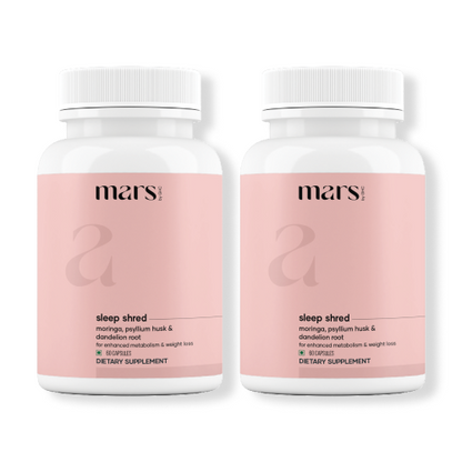 Mars Sleep Shred Capsules Powered With Conjugated Linoleic Acid (CLA),L-Carnitine Tartrate, Ashwagandha Root Extract & Melatonin