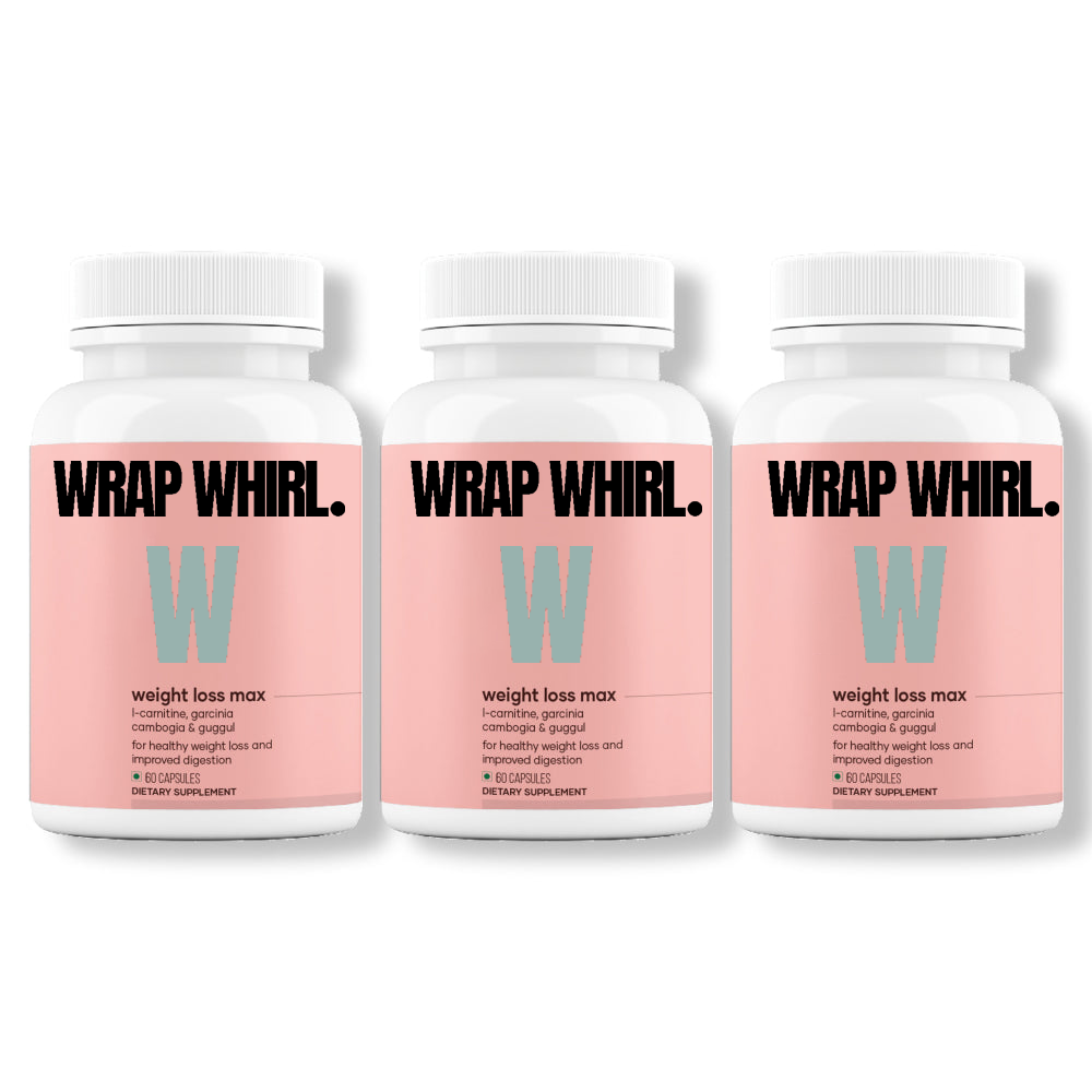 Wrap Whirl Weight Loss Max: Powered with L-Carnitine, Garcinia Cambogia & Guggul