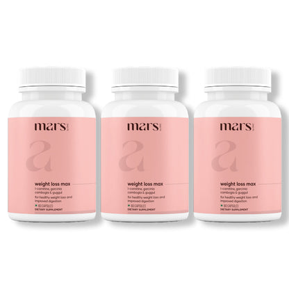 Mars Weight Loss Max: Desarrollado con L-Carnitina, Garcinia Cambogia y Guggul