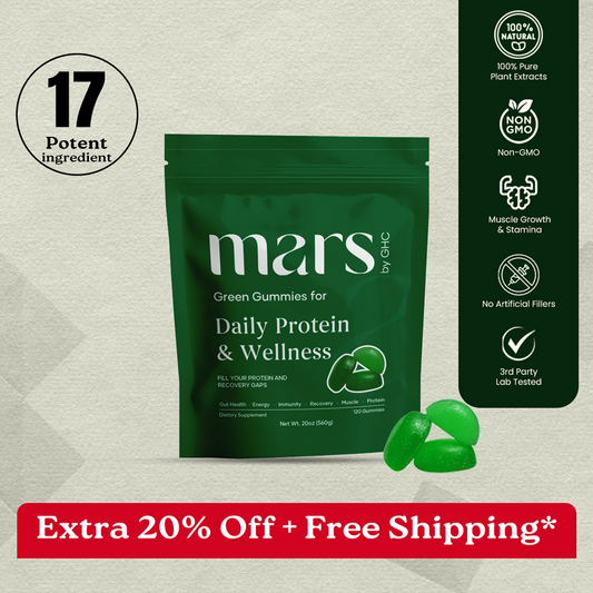 Wrap Whirl Daily Protein & Wellness Green Gummies